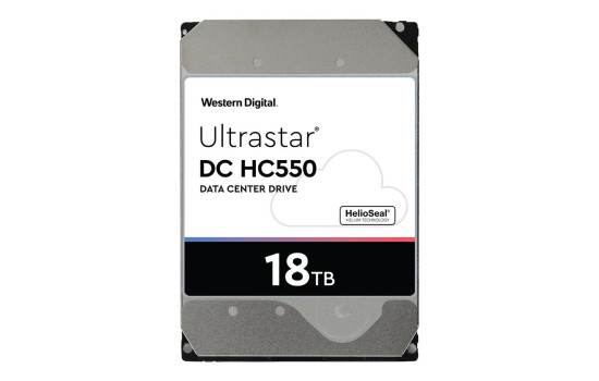 WD Ultrastar DC HC550 WUH721818ALE6L4 - Festplatte - 18 TB - intern - 3.5` (8.9 cm) - (8717306633338)