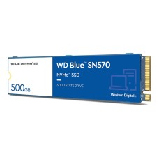 WD Blue SN570 NVMe SSD WDS500G3B0C - SSD - 500 GB - intern - M.2 2280 - PCIe 3.0 x4 (NVMe) - (0718037883878)