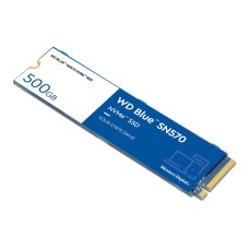 WD Blue SN570 NVMe SSD WDS500G3B0C - SSD - 500 GB - intern - M.2 2280 - PCIe 3.0 x4 (NVMe) - (0718037883878)