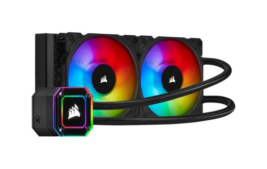Corsair iCUE H100i Elite Capellix - Prozessor-Flüssigkeitskühlsystem - (für: LGA1156, AM2+, AM3, LGA1155, LGA2011, LGA1150, LGA2011-3, LGA1151, AM4, LGA2066, sTR4, sTRX4, LGA1200) - (0840006618751)