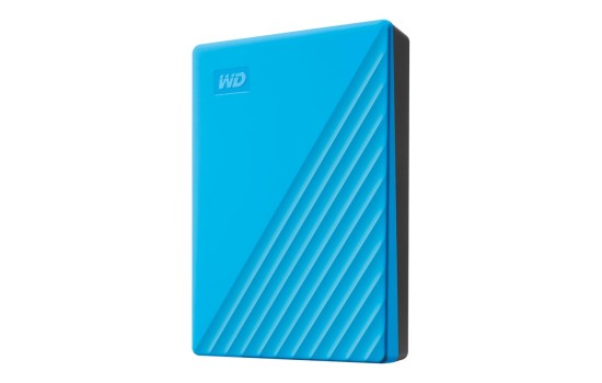 WD My Passport WDBPKJ0040BBL - Festplatte - verschlüsselt - 4 TB - extern (tragbar) - (0718037870212)