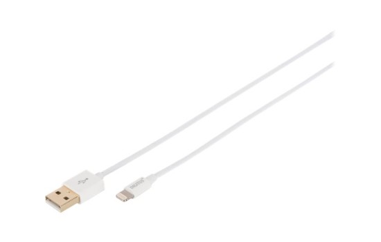 DIGITUS Lightning auf USB A Daten-/Ladekabel, MFI zertifiziert - (4016032383932)