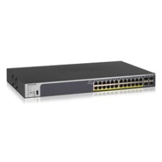Netgear Smart GS728TP - V2 - Switch - L3 - Smart - 24 x 10/100/1000 (PoE+) - (0606449131628)
