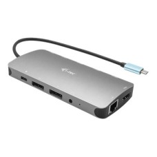 i-tec USB-C Metal Nano 3x Display Docking Station + Power Delivery 100 W - (8595611703348)