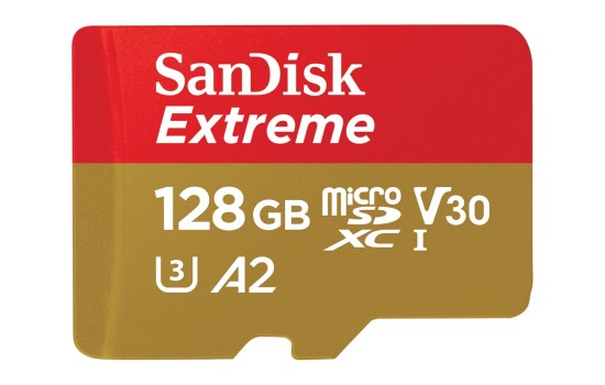 SanDisk Extreme - Flash-Speicherkarte (microSDXC-an-SD-Adapter inbegriffen) - (0619659188450)