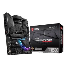 MSI MPG B550 GAMING PLUS - Motherboard - ATX - Socket AM4 - AMD B550 Chipsatz - USB-C Gen2, USB-C Gen1, USB 3.2 Gen 1, USB 3.2 Gen 2 - Gigabit LAN - Onboard-Grafik (CPU erforderlich) - (4719072731885)