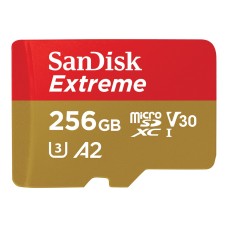 SanDisk Extreme - Flash-Speicherkarte (microSDXC-an-SD-Adapter inbegriffen) - (0619659188504)