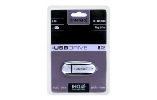 Intenso USB-Flash-Laufwerk - 8 GB - USB 2.0 - (4034303020201)