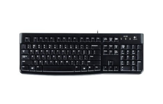 Logitech K120 - Tastatur - USB - Deutsch - OEM - (5099206021358)