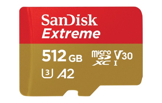 SanDisk Extreme - Flash-Speicherkarte (microSDXC-an-SD-Adapter inbegriffen) - (0619659189648)