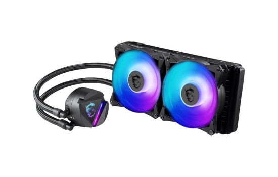 MSI MAG CORELIQUID 240R V2 - Prozessor-Flüssigkeitskühlsystem - Kühlergröße: 240 mm - (für: LGA1156, AM2, AM2+, LGA1366, AM3, LGA1155, AM3+, LGA2011, FM1, FM2, LGA1150, FM2+, LGA2011-3, LGA1151, AM4, LGA2066, LGA1200, LGA1700) - (4719072864071)