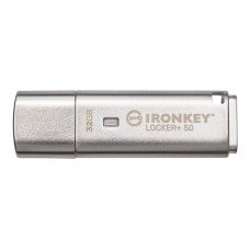 Kingston IronKey Locker+ 50 - USB-Flash-Laufwerk - (0740617329339)