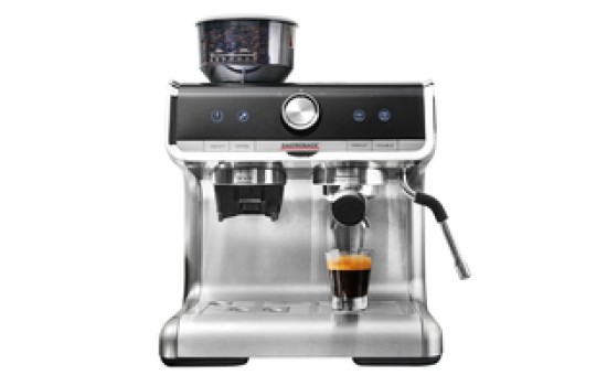 Gastroback Espresso Barista Pro - Espressomaschine - 2,8 l - Kaffeebohnen - Gemahlener Kaffee - Eingebautes Mahlwerk - 1550 W - Schwarz - Edelstahl - (4016432426161)