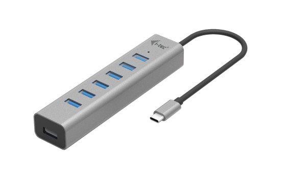 i-tec Hub - 7 x USB 3.2 Gen 1 - Desktop - (8595611705809)
