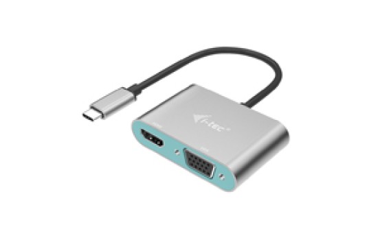 i-tec Videoadapter - 24 pin USB-C männlich zu HD-15 (VGA) - (8595611702778)