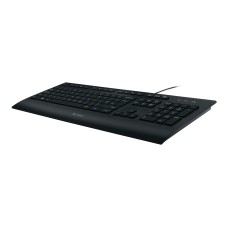 Logitech Corded K280e - Tastatur - USB - USA - (5099206046856)