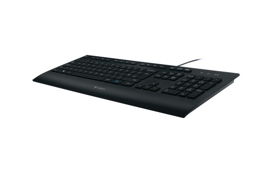 Logitech Corded K280e - Tastatur - USB - USA - (5099206046856)
