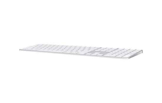 Apple Magic Keyboard with Touch ID and Numeric Keypad - Tastatur - Bluetooth, USB-C - QWERTY - USA - für iMac (Anfang 2021) - (0194252544105)