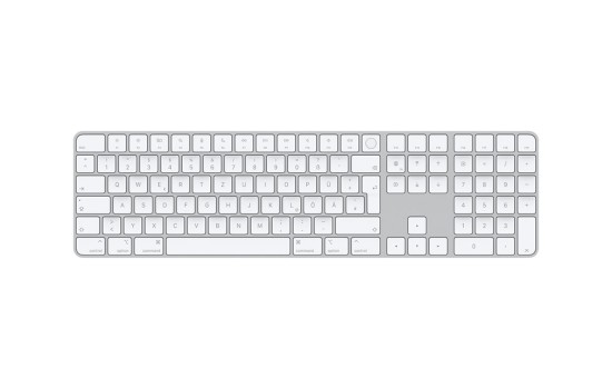 Apple Magic Keyboard with Touch ID and Numeric Keypad - Tastatur - Bluetooth, USB-C - QWERTZ - Deutsch - für iMac (Anfang 2021) - (0194252543870)