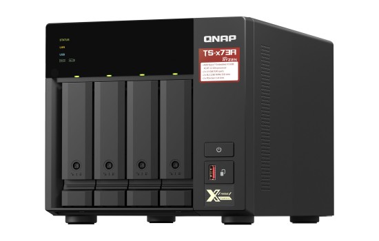 QNAP TS-473A - NAS-Server - 4 Schächte - SATA 6Gb/s - (4713213518847)