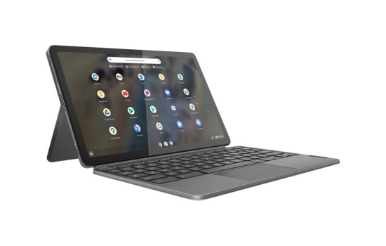 Lenovo IdeaPad Duet 3 Chromebook 11Q727 82T6 - Mit abnehmbarer Tastatur - Snapdragon 7c Gen 2 Kryo 468 / 2.55 GHz - Chrome OS - Qualcomm Adreno - 4 GB RAM - 128 GB eMMC - 27.8 cm (10.95`) - (0196379416518)
