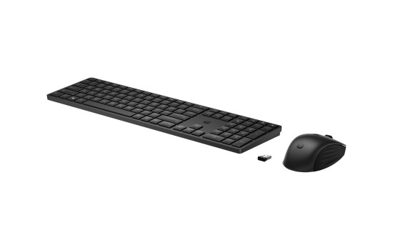 HP 650 - Tastatur-und-Maus-Set - kabellos - Deutsch - (0196188141083)