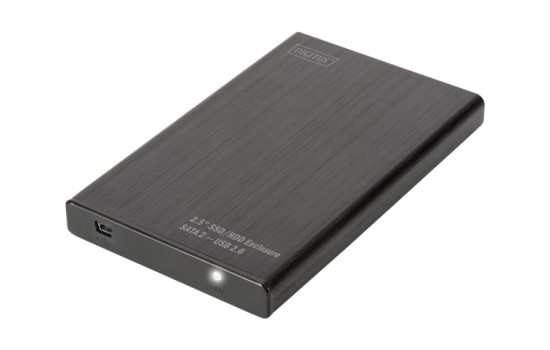 DIGITUS 2,5 SDD/HDD-Gehäuse, SATA I-II - USB 2.0 - (4016032391838)