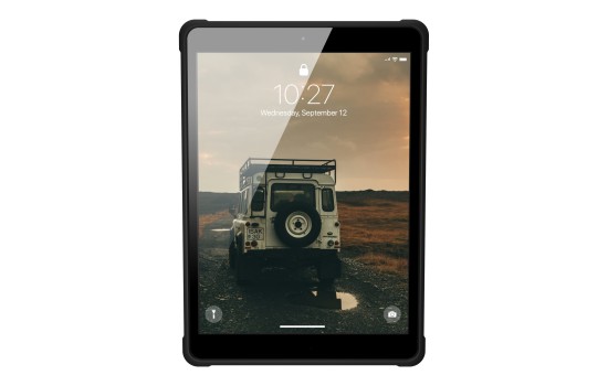 Urban Armor Gear UAG Rugged Case for iPad 10.2-in (7/8 Gen, 2019/2020) - Metropolis w/HS Black - Hintere Abdeckung für Tablet - composite - Schwarz - 10.2` - für Apple 10.2-inch iPad (7. Generation, 8. Generation) - (0812451035247)