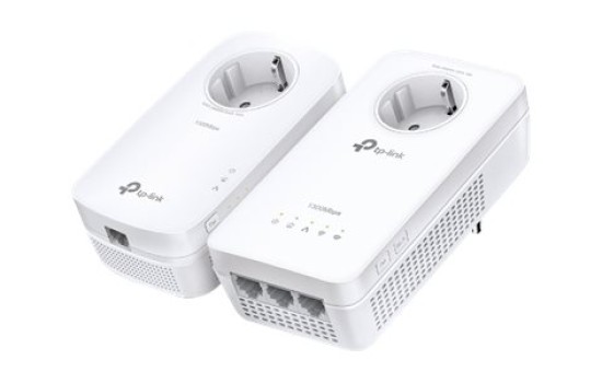 TP-LINK TL-WPA8631P KIT V3 Wi-Fi Kit - Powerline Adapterkit - GigE, HomePlug AV (HPAV) - (6935364052539)