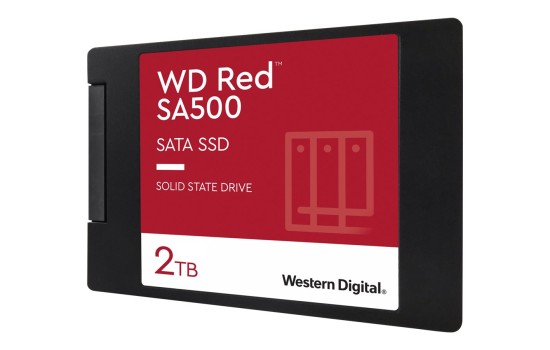 WD Red SA500 WDS200T1R0A - SSD - 2 TB - intern - 2.5` (6.4 cm) - (0718037872322)