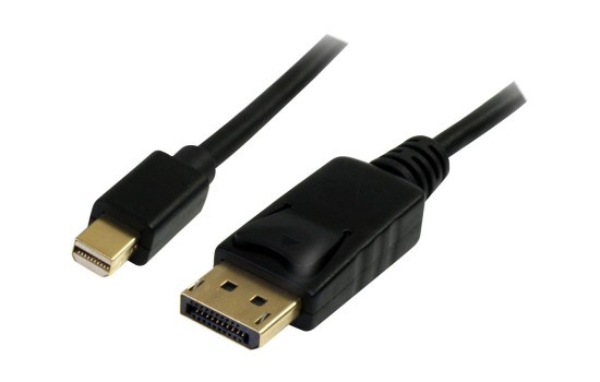StarTech.com 2m Mini DisplayPort 1.2 auf DisplayPort Adapterkabel - mDP zu DP 4k x 2k Kabel - St/St - DisplayPort-Kabel - Mini DisplayPort (M) - (0065030844468)