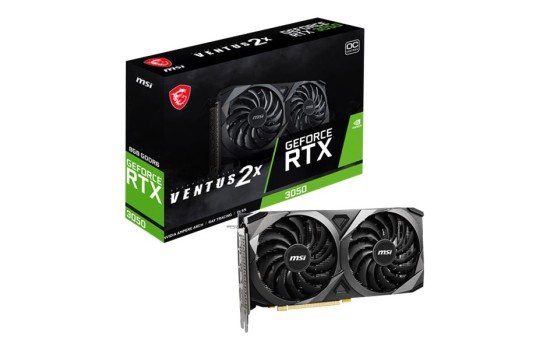 MSI GeForce RTX 3050 VENTUS 2X 8G OC - Grafikkarten - (4719072939953)