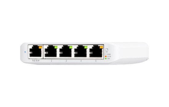 UbiQuiti UniFi Switch USW Flex Mini - Switch - managed - 4 x 10/100/1000 + 1 x 10/100/1000 (PoE+) - (0817882029698)