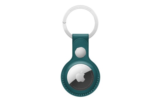 Apple Tasche für Airtag - rostfreier Stahl, Leder - (0194252749395)