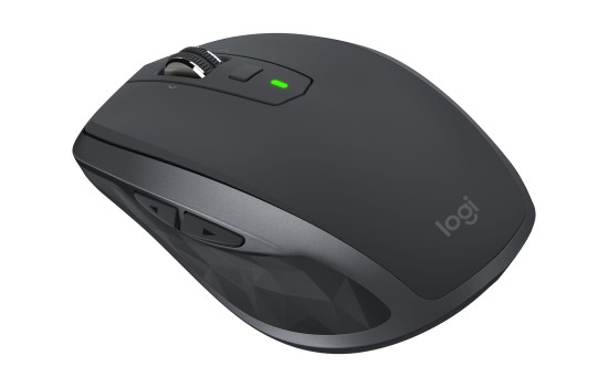 Logitech MX Anywhere 2S - Maus - Laser - 7 Tasten - kabellos - Bluetooth, 2.4 GHz - kabelloser Empfänger (USB) - (5099206095847)