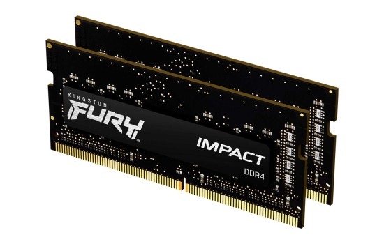 Kingston FURY Impact - DDR4 - Kit - 16 GB: 2 x 8 GB - (0740617318586)