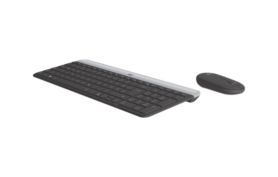 Logitech Slim Wireless Combo MK470 - Tastatur-und-Maus-Set - (5099206086449)