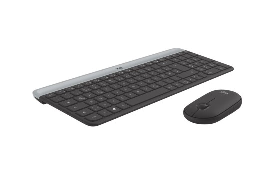 Logitech Slim Wireless Combo MK470 - Tastatur-und-Maus-Set - (5099206086449)