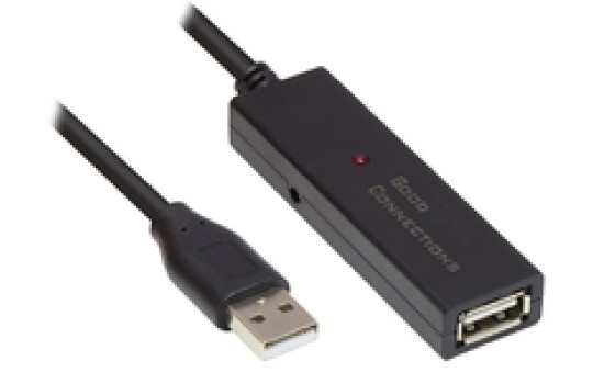 Good Connections GC-M0134 - 20 m - USB A - USB A - USB 2.0 - 480 Mbit/s - Schwarz - (4014619510955)