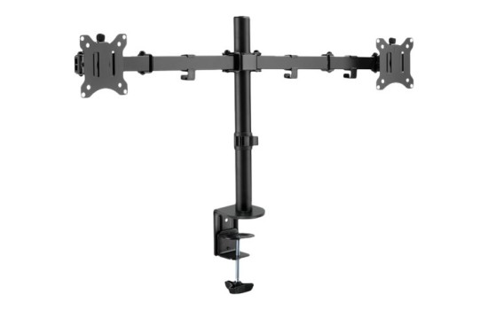 DIGITUS Universal Dual Monitorhalter mit Klemmbefestigung - (4016032465348)