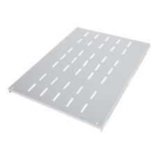 Intellinet Fachboden zur Festmontage, 1 HE, 900 mm Tiefe, grau - Rack - Regal - Grau, RAL 7035 - 1U - 48.3 cm (19`) - (0766623712262)