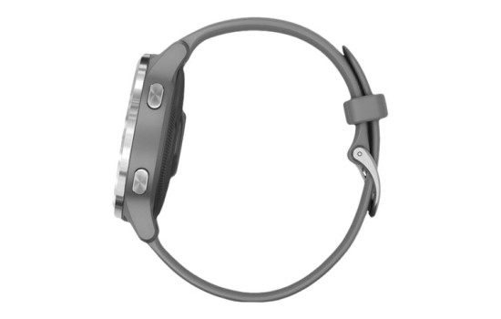 Garmin vívoactive 4S - 40 mm - Powder Gray - Sportuhr mit Band - Silikon - Powder Gray - Handgelenkgröße: 110-175 mm - Anzeige 2.8 cm (1.1`) - (0753759227654)