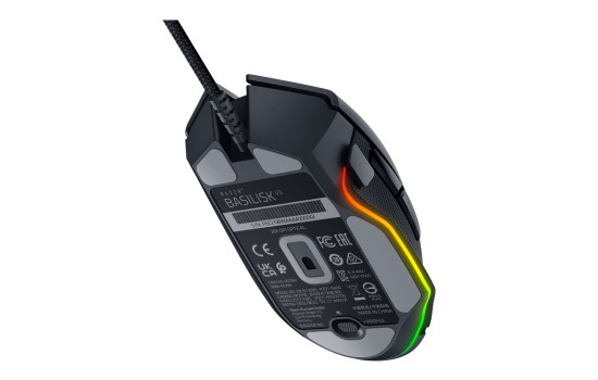 Razer Basilisk V3 - Maus - ergonomisch - Für Rechtshänder - (8886419333487)
