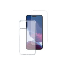 4smarts 360° Starter Set - Schutzhülle hintere Abdeckung für Mobiltelefon - fettabweisende Beschichtung, Thermoplastisches Polyurethan (TPU) - (4252011902835)