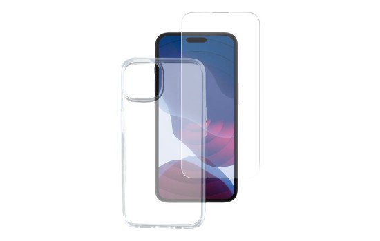 4smarts 360° Starter Set - Schutzhülle hintere Abdeckung für Mobiltelefon - fettabweisende Beschichtung, Thermoplastisches Polyurethan (TPU) - (4252011902835)