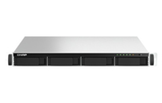 QNAP TS-464U-RP-8G 1U 4Bay 8 GB RPS 2x2.5GbE (2.5G/1G/100M/10M) - QNAP TS-464U-RP-8G 1U 4-Bay rackmount NAS - (4711103082201)