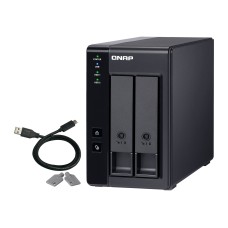 QNAP TR-002 - Festplatten-Array - 2 Schächte (SATA-600) - (4713213515310)