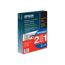 Epson Premium Glossy Photo Paper BOGOF - Glänzend - 100 x 150 mm - 255 g/m² - 40 Blatt Fotopapier (Packung mit 2) - (8715946388540)