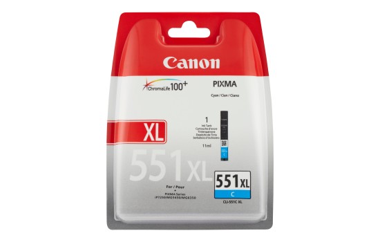 Canon CLI-551C XL - 11 ml - Hohe Ergiebigkeit - (4960999904931)