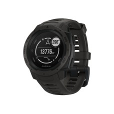 Garmin Instinct Solar - Carbon-Schwarz - Sportuhr mit Band - (0753759235895)